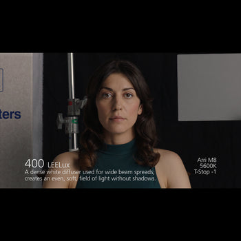 LEE 400 LEELux Diffusion Lighting Gel Comparison