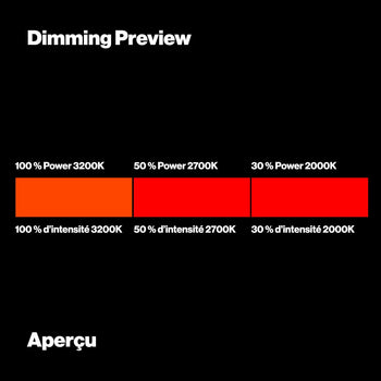 LEE Filters 019 Fire Dimming Preview