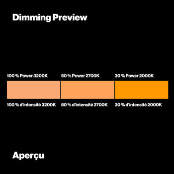 LEE Filters 134 Golden Amber Light Dimming Preview CA