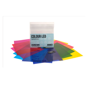 LEE Filters Zircon for LED Colour LED Lighting Gel Pack with Colour Fan