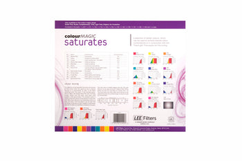 LEE Colour Magic Saturates Lighting Gel Pack